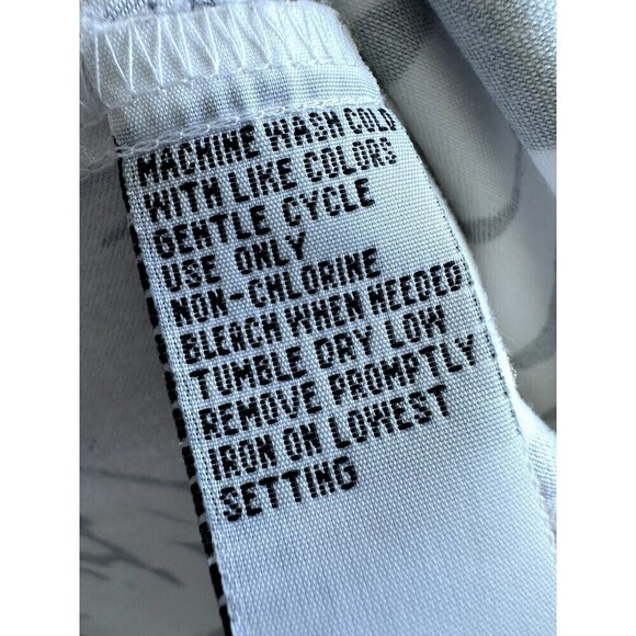 Dressbarn Floral White Daisy Print Skirt Woman's Size 4 summer modern classy - Picture 3 of 14